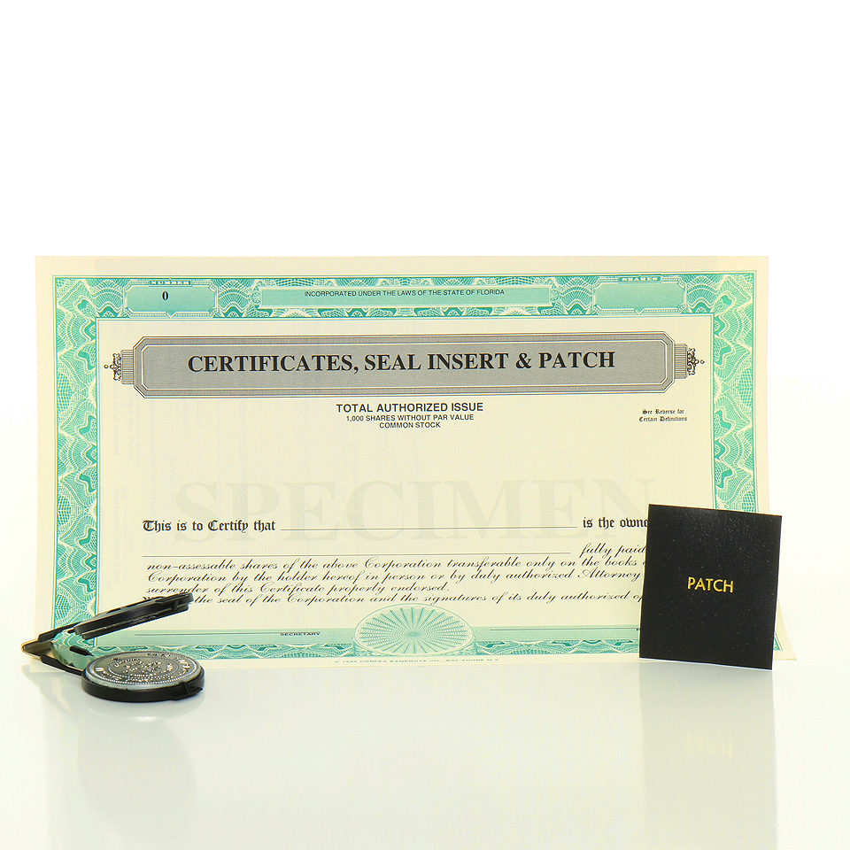 Stock Certificates by Mark's Corpex